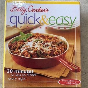 Betty Crocker Quick & Easy Cookbook